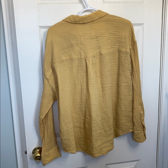 Abercrombie & Fitch gauze blouse - Picture 3 of 4